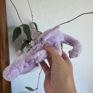 Jellycat Lavender Dragon Bag Charm